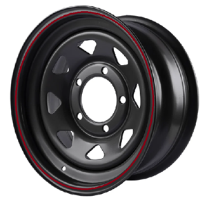 Land Cruiser  8 Spoke Silver Commercial Wheel
